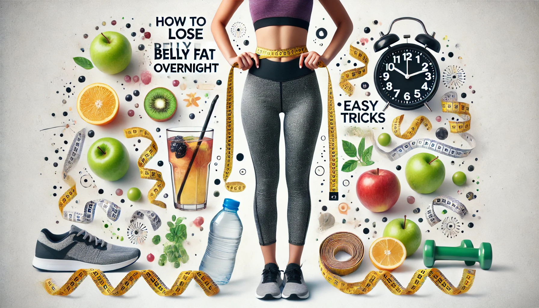 How to Lose Belly Fat Overnight: Easy Tricks for a Slimmer Waistline