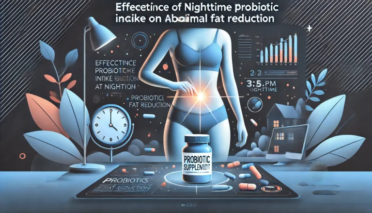Effectiveness of Nighttime Probiotic Intake on Abdominal Fat Reduction